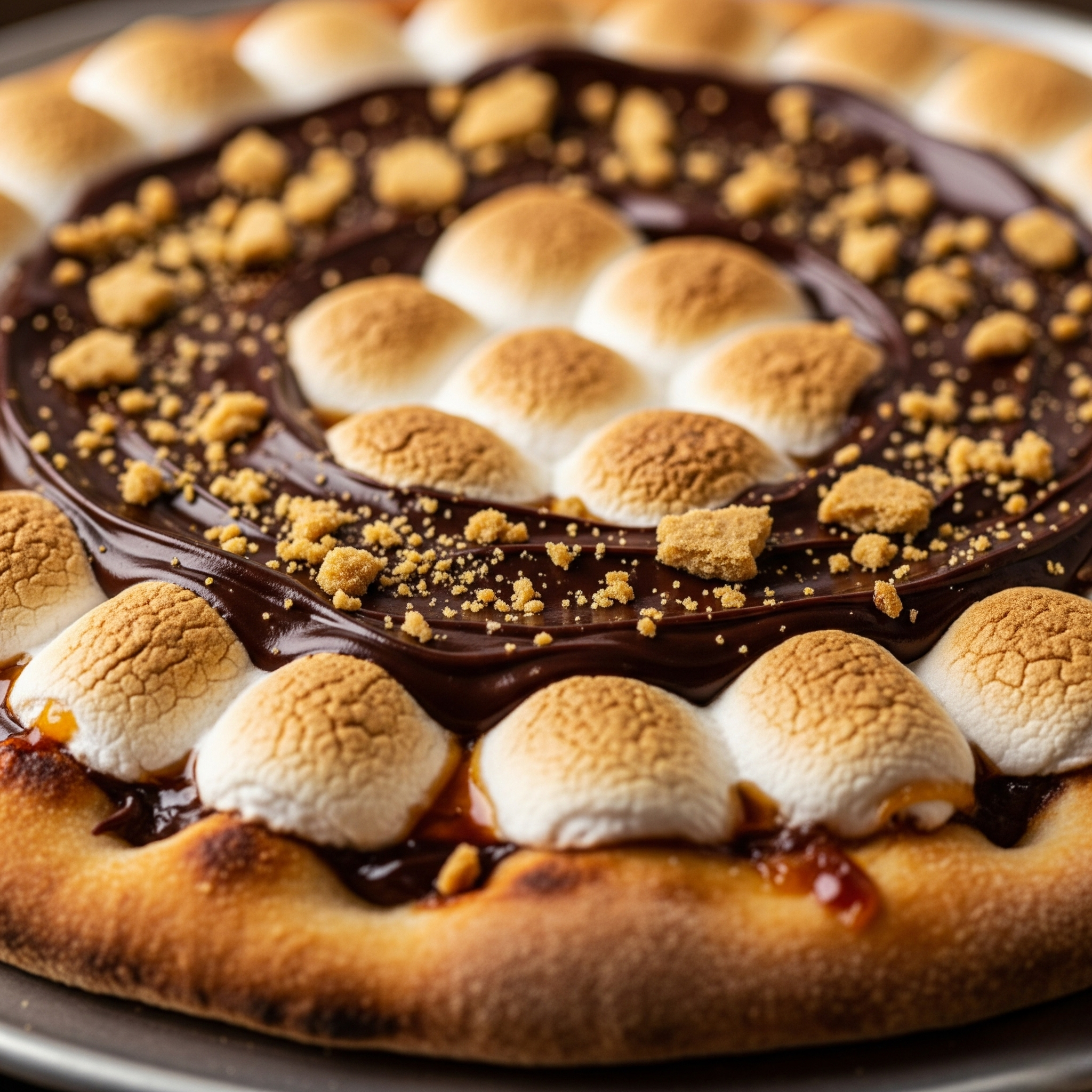 Nucolato S’mores Pizza