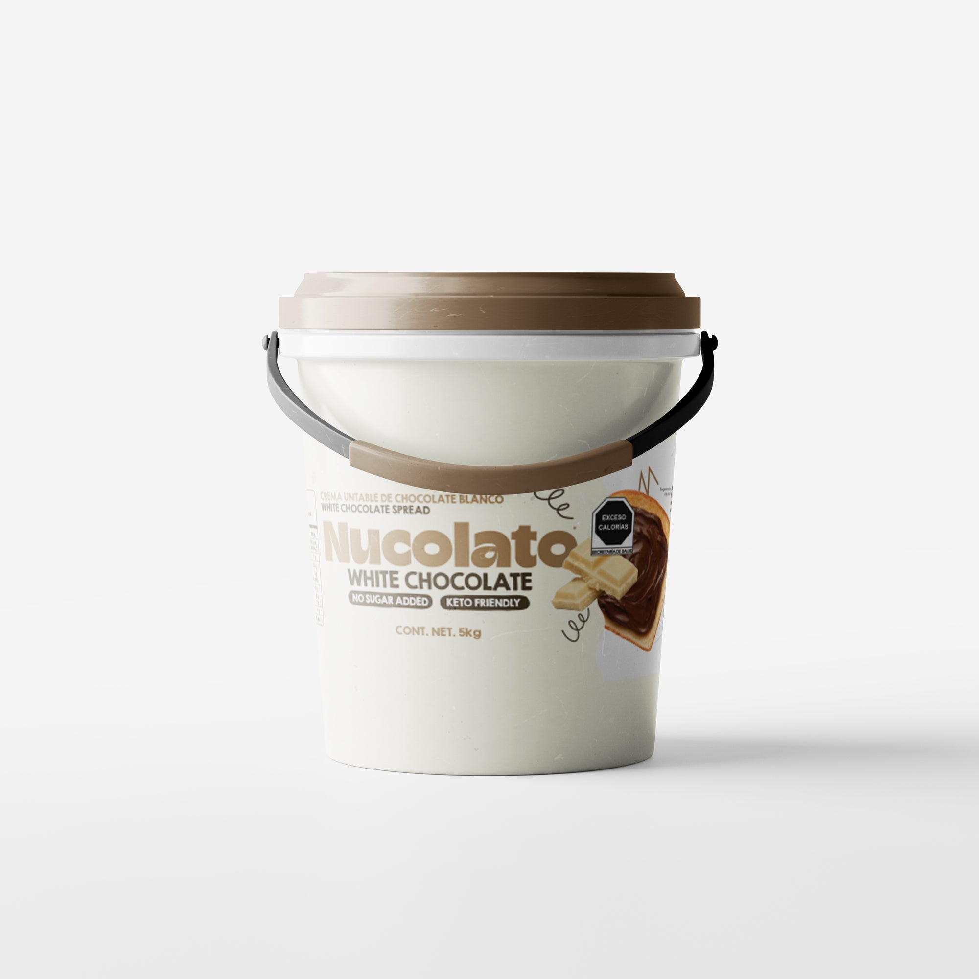 White Chocolate Hazelnut Bucket 5Kg